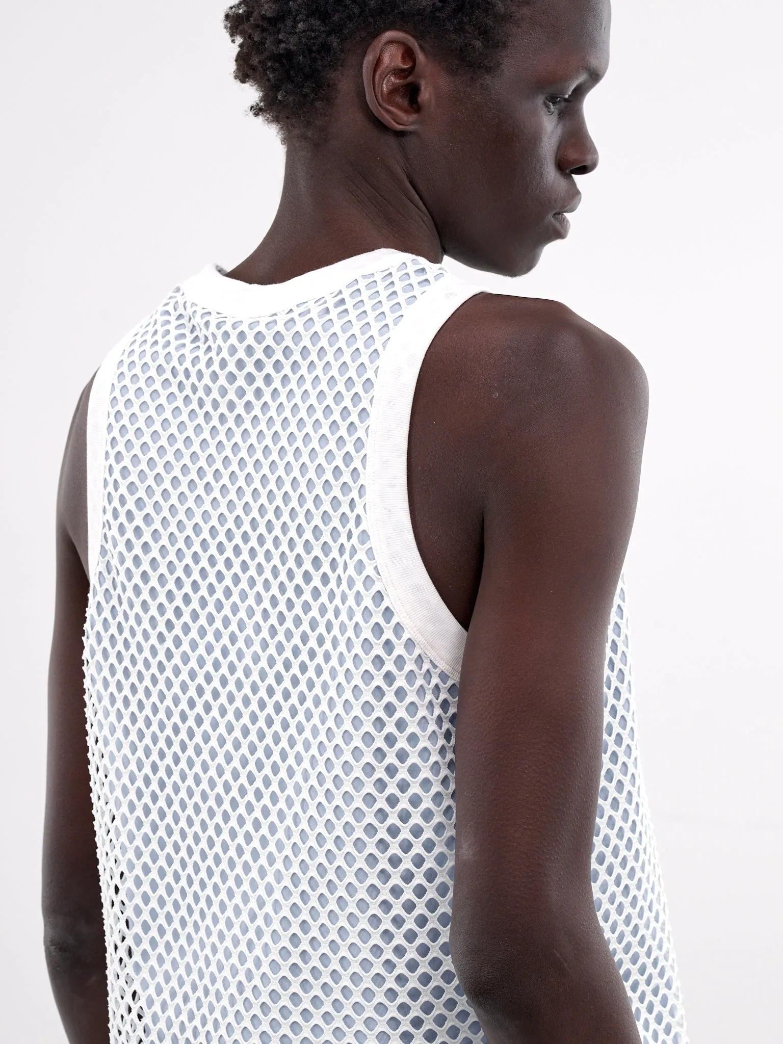 Record Tank Top (MS25JE40-JE01-400-WHITE-LIGHT-) sold by lorenzo product image thumbnail 5