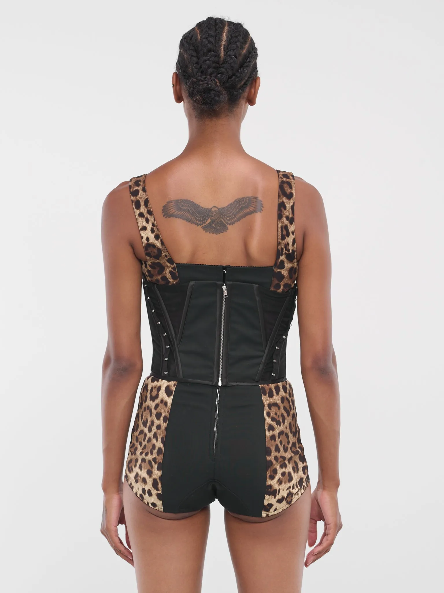 Lace Corset (FB357A-OUADW-BLACK) sold by lorenzo product image thumbnail 3