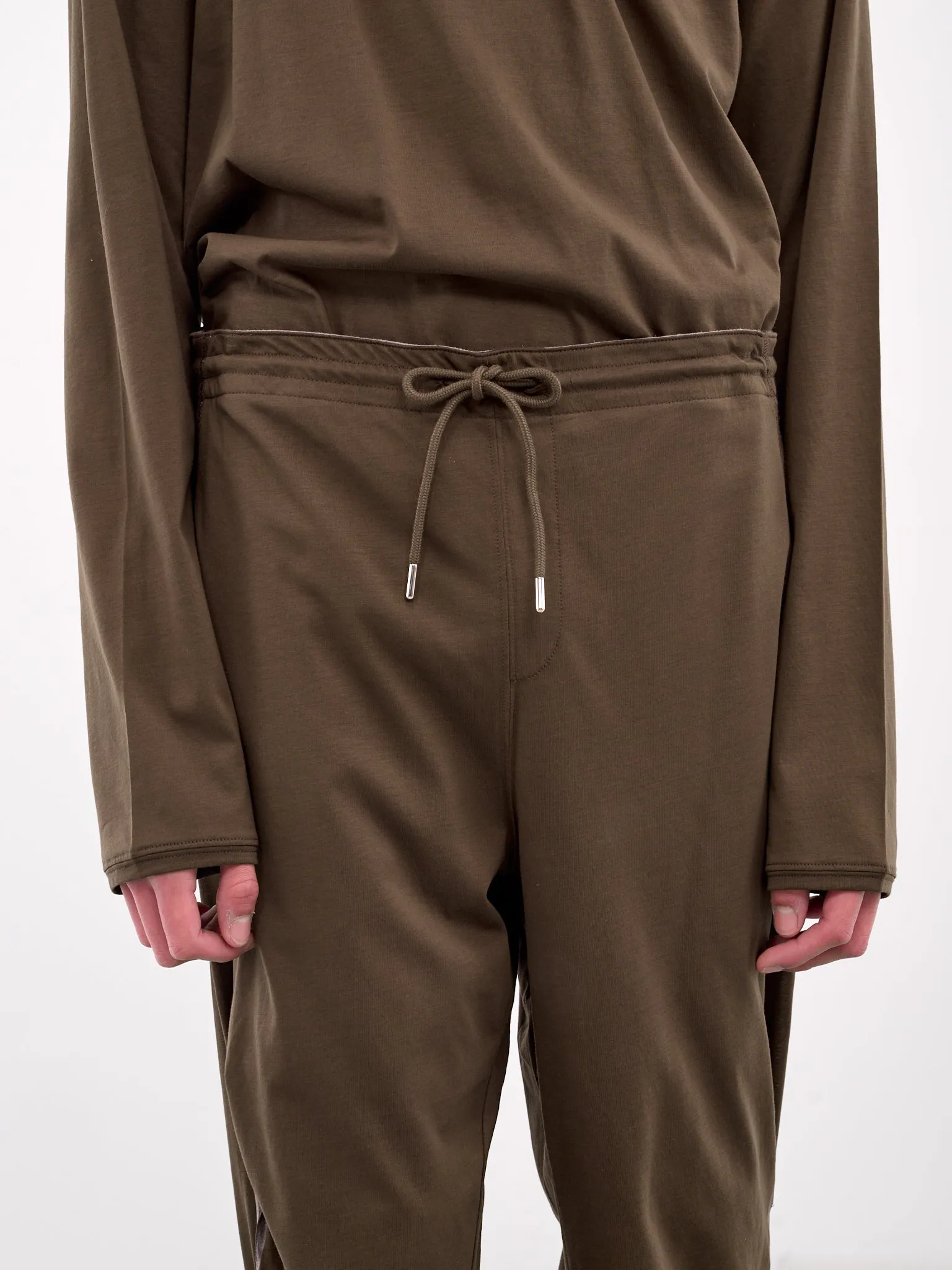 Alec K-Dart Jersey Trousers (T07-27-BROWN-BLACK-GREEN-STRIP) sold by lorenzo product image thumbnail 4