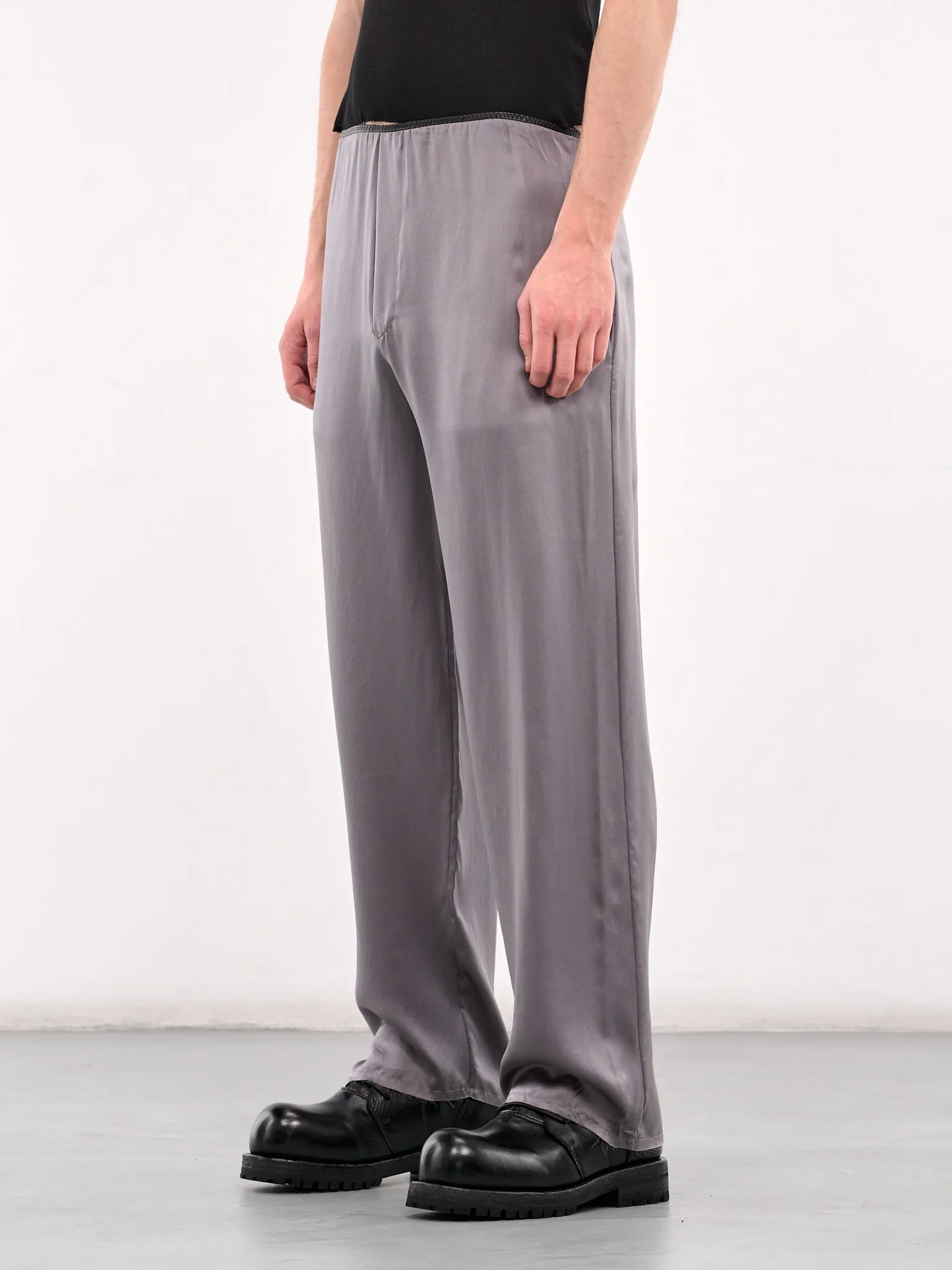 Pajama Pants (PAN-U-PYJ-SIL-CHARCOAL) sold by lorenzo product image thumbnail 2