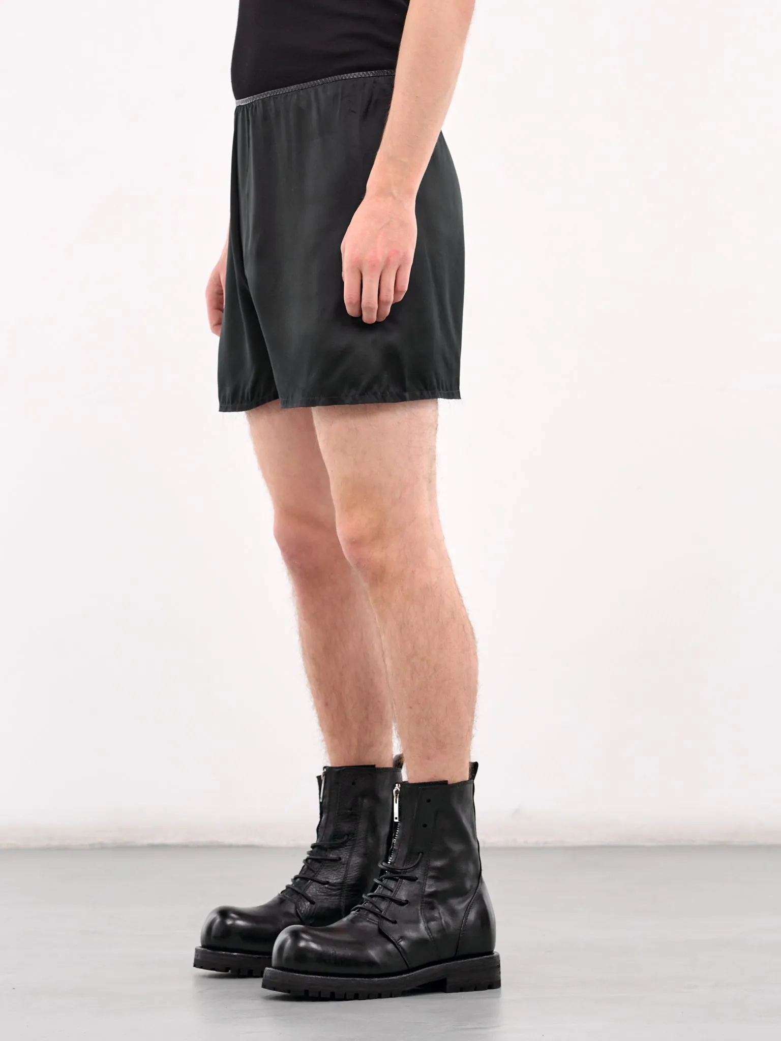 Silk Boxers (PAN-U-BOX-SIL-BLACK) sold by lorenzo product image thumbnail 2