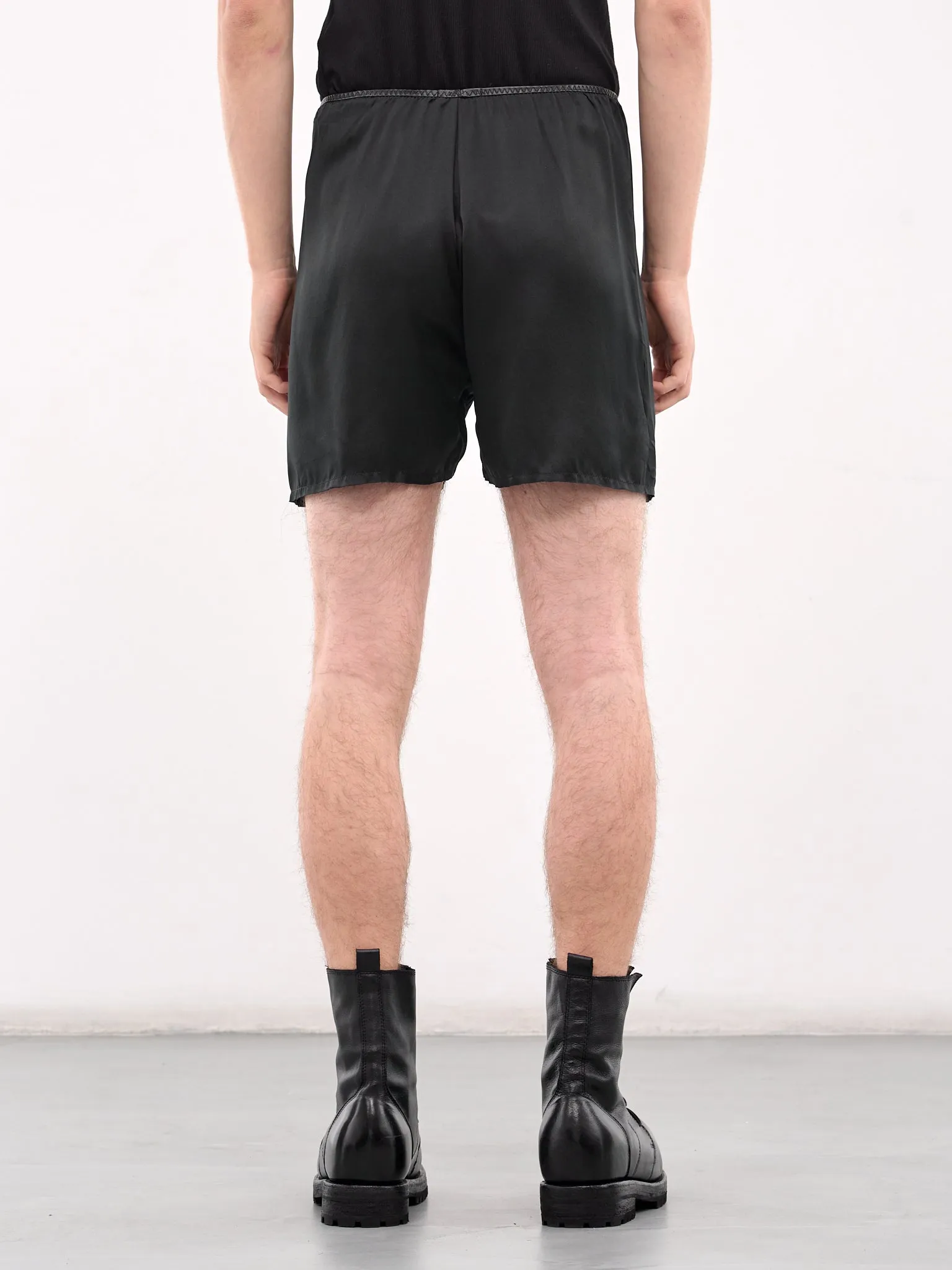 Silk Boxers (PAN-U-BOX-SIL-BLACK) sold by lorenzo product image thumbnail 3