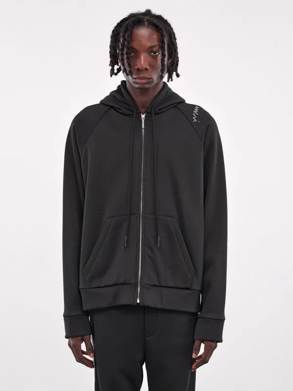 Zip Up Hoodie (JUMU0182S0-UTN931-BLACK) sold by lorenzo