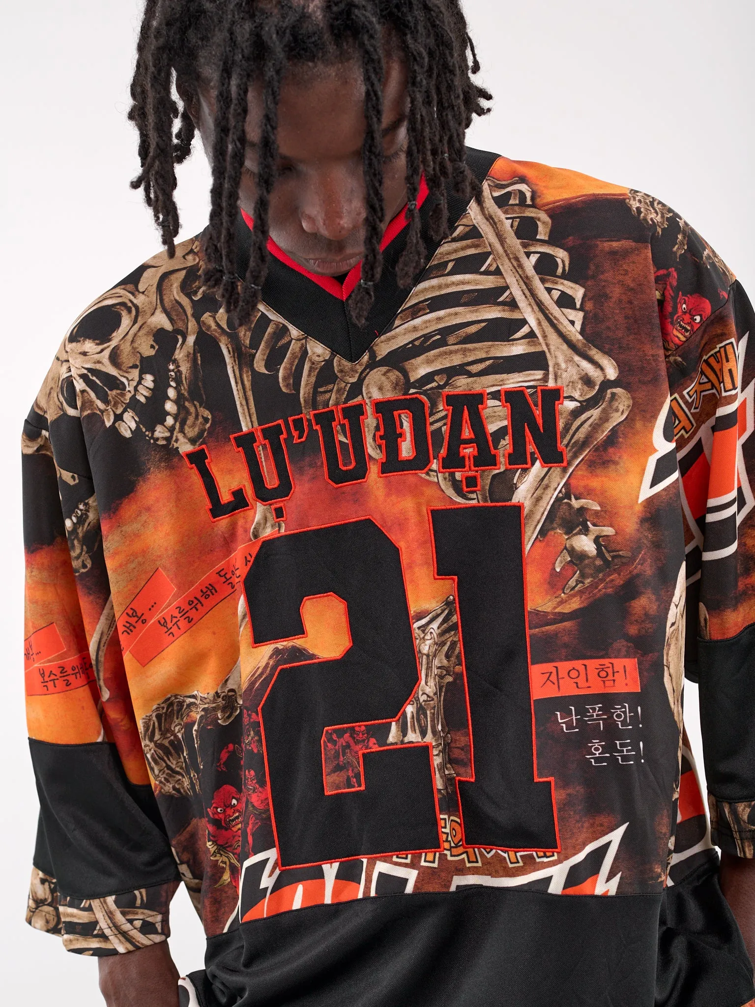 Hockey Jersey Top (MT087J-TJ-REAPER-MOVIE) sold by lorenzo product image thumbnail 4