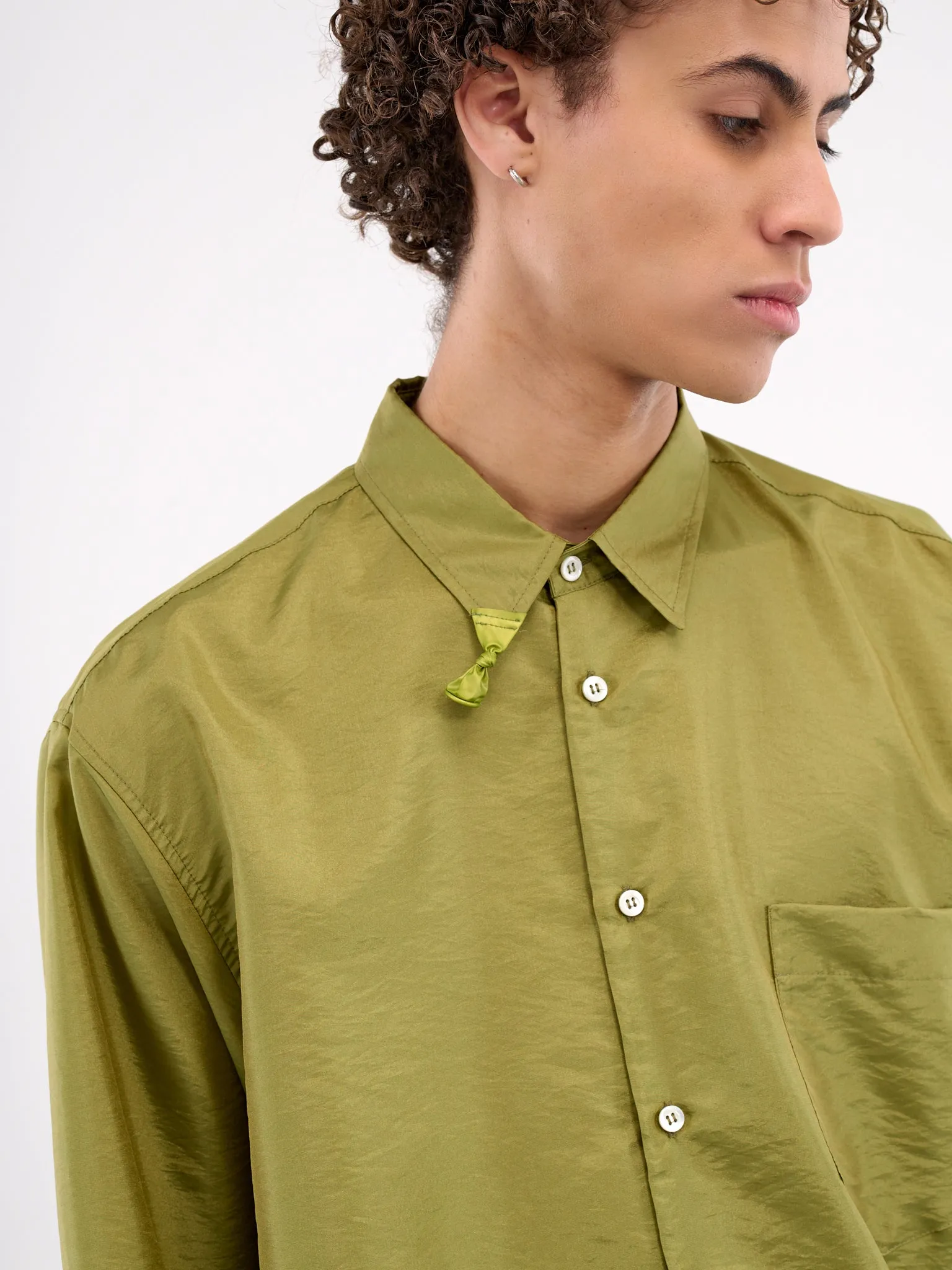 Huge Jesolo Shirt (T28019519-LU19-96-OLIVE-GREEN) sold by lorenzo product image thumbnail 4