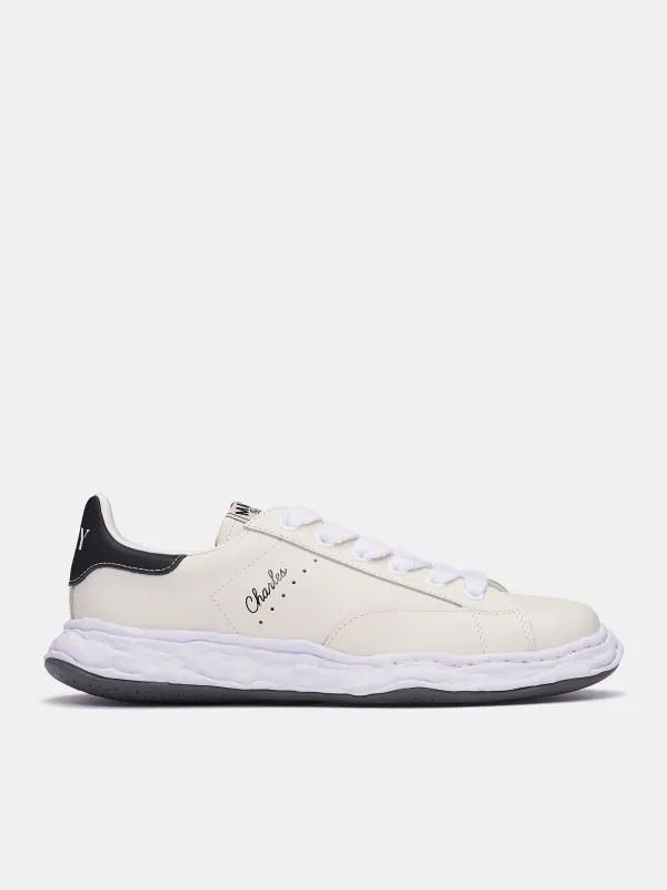 Leather Charles OG Sneakers (A12FW701-WHITE) sold by lorenzo