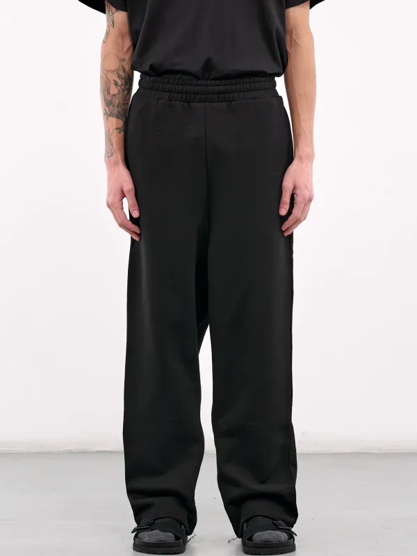 Wide Sweat Pants (U251-P022-C009-BLACK) sold by lorenzo