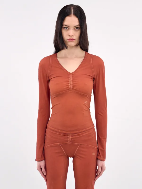 Ghost Top (GHOTO0RUST-RUST) made by KNWLS