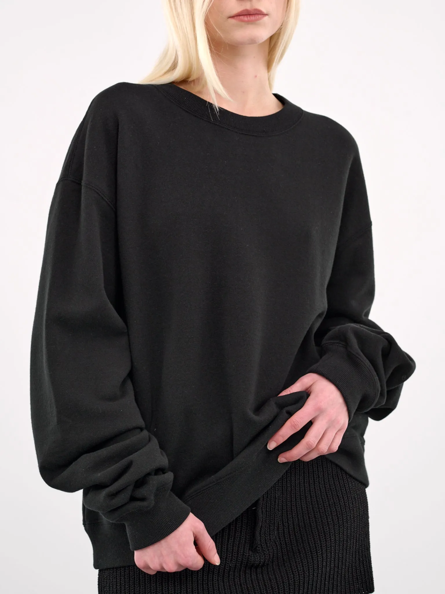 Everyday Crewneck (AMBR2510-BLACK) sold by lorenzo product image thumbnail 4