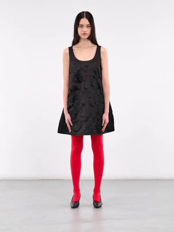 Duchess Cut-Out Mini Dress (ABMA1396S0-USR009-BLACK) sold by lorenzo