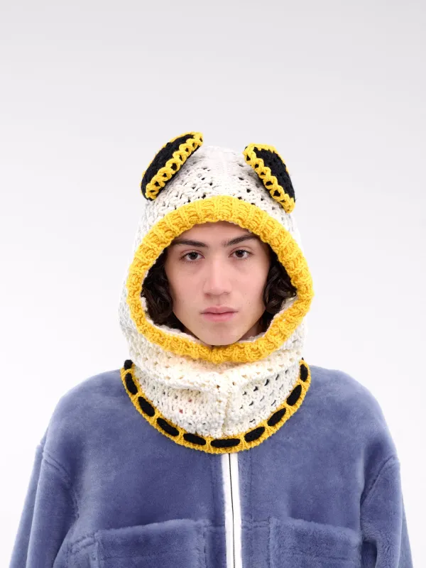 Donkey Ear Balaclava Beanie (ACZC00620Q0-UFWH26-LILY-WHITE) sold by lorenzo