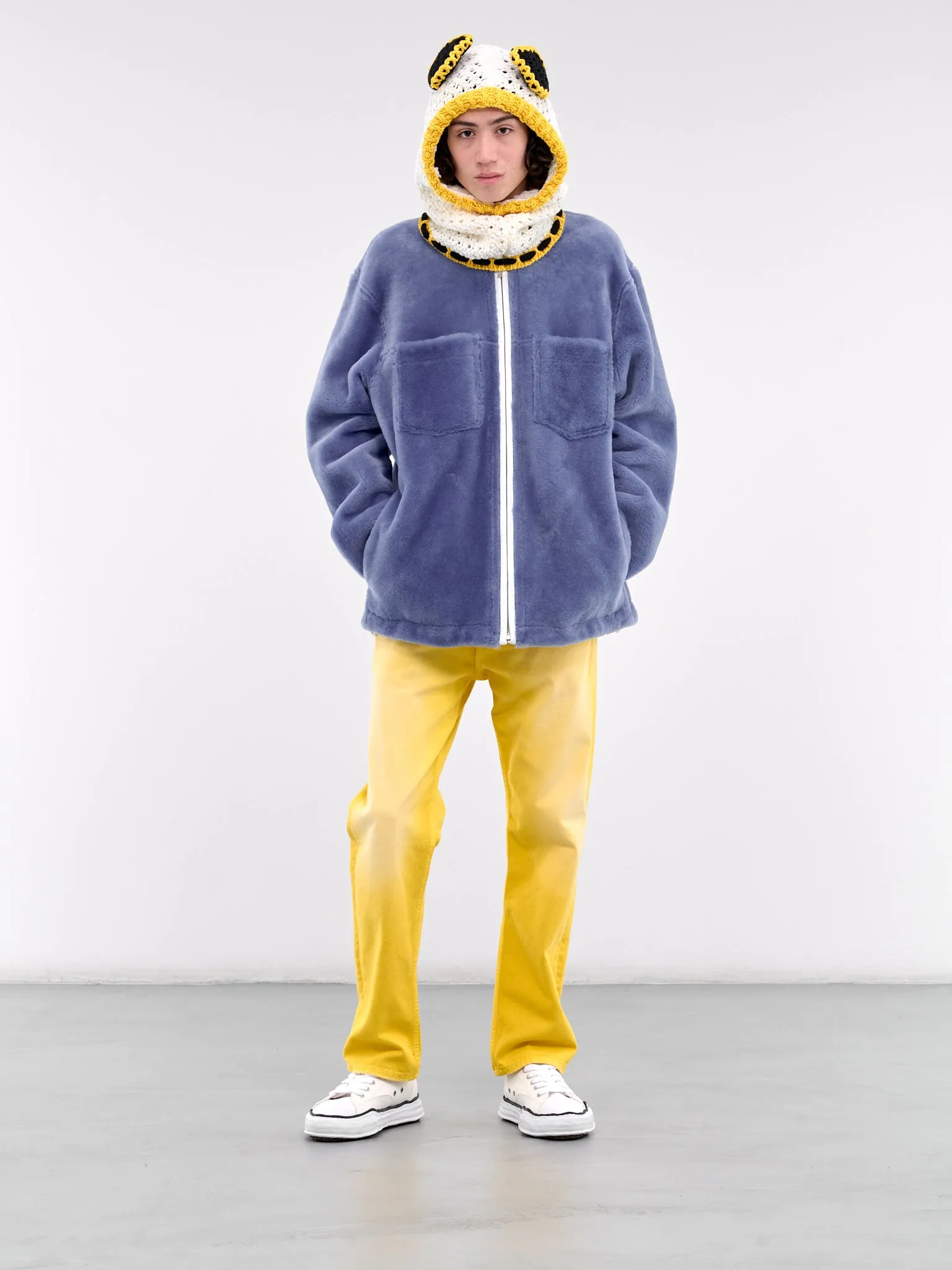 Donkey Ear Balaclava Beanie (ACZC00620Q0-UFWH26-LILY-WHITE) sold by lorenzo product image thumbnail 4