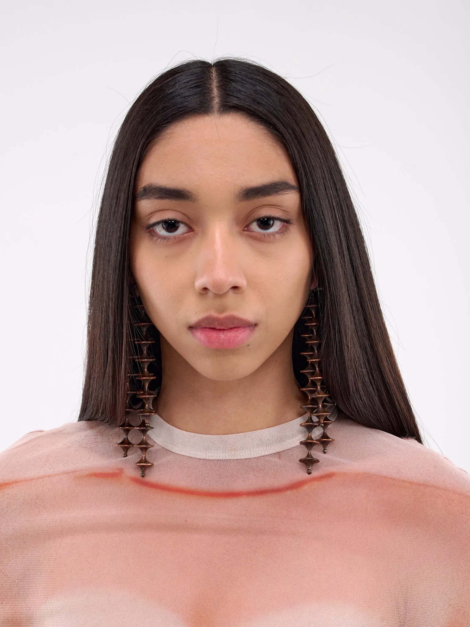 Toupie River Earrings (TOU-EAR-COP-COPPER) sold by lorenzo product image thumbnail 2