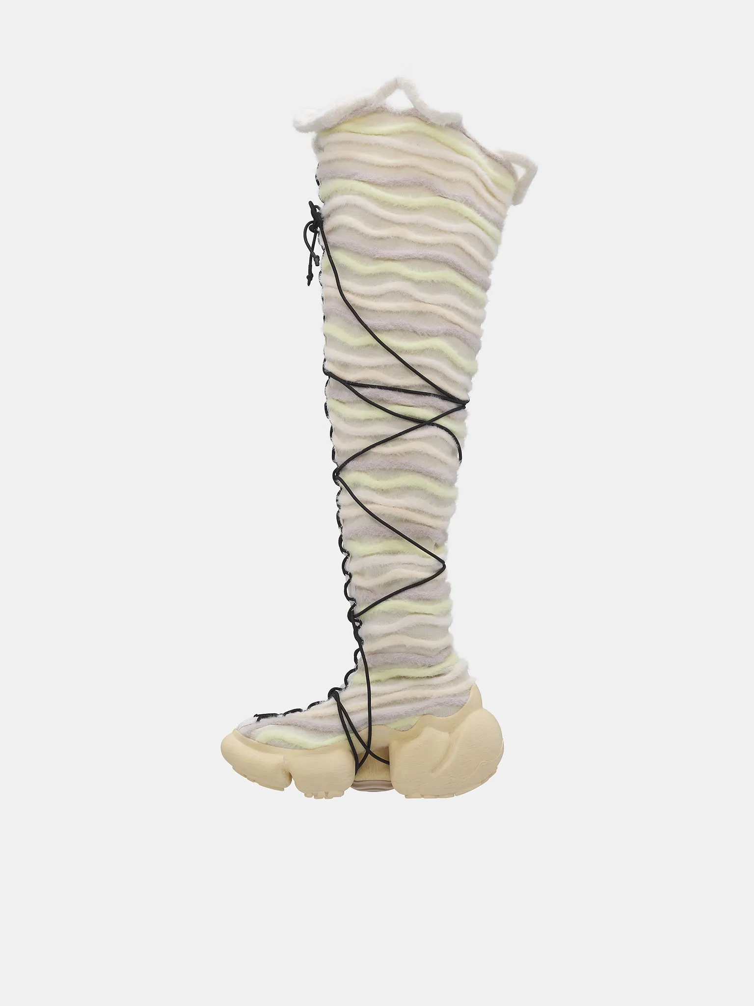 Moopie Strap Psykko Boots (MOOPIE-STRAP-PSYKKO-BEIGE) sold by lorenzo product image thumbnail 3