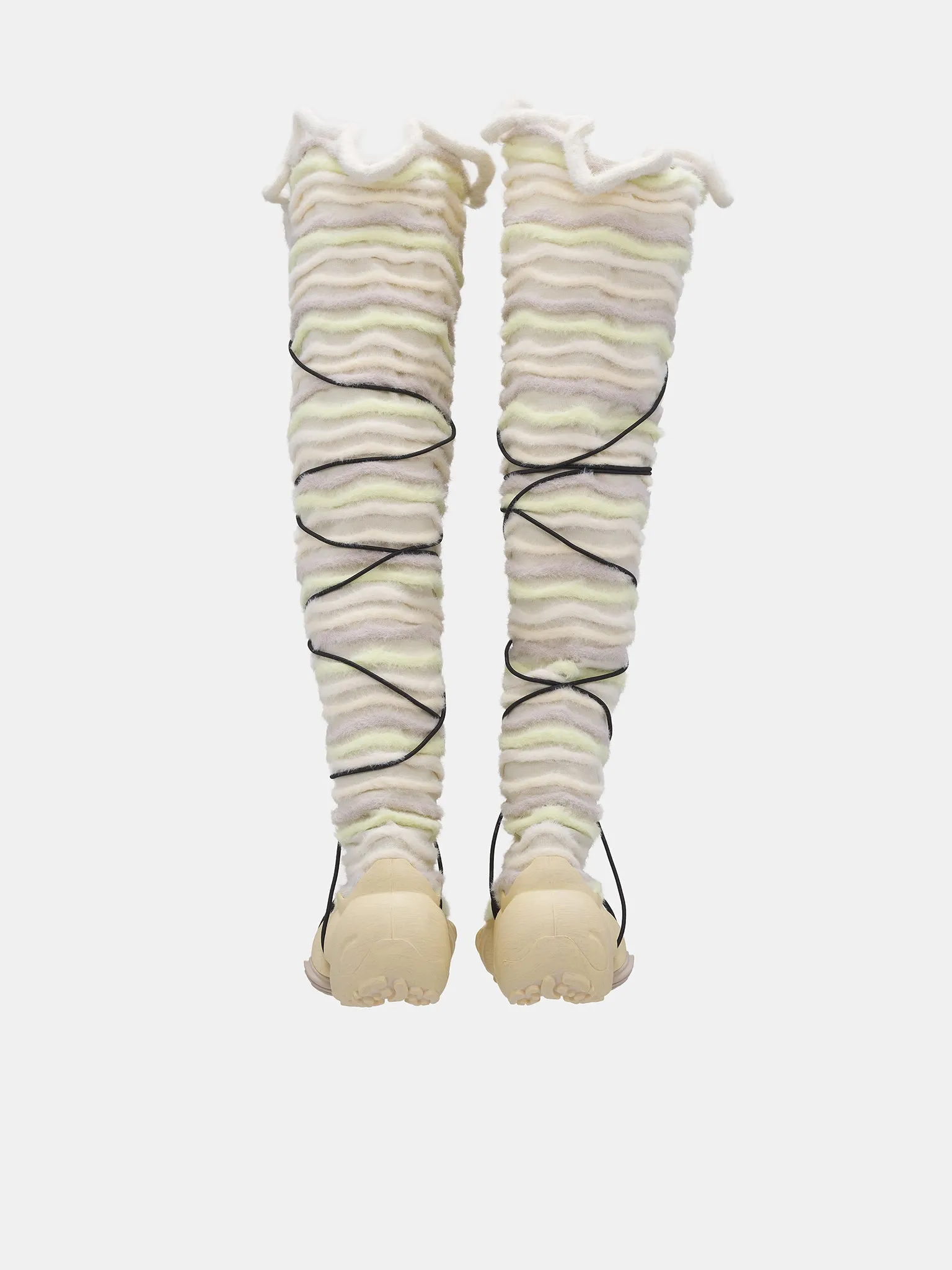 Moopie Strap Psykko Boots (MOOPIE-STRAP-PSYKKO-BEIGE) sold by lorenzo product image thumbnail 4