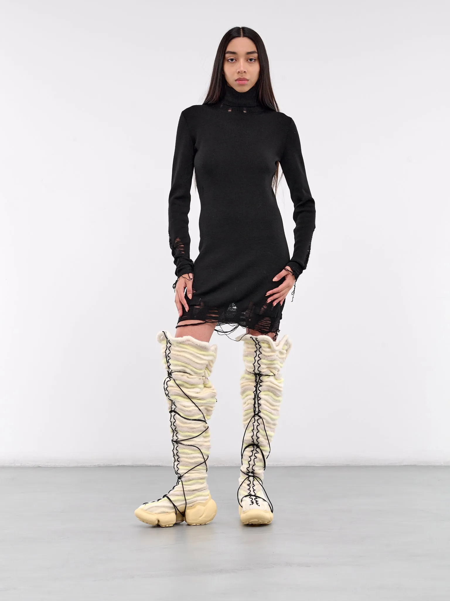 Moopie Strap Psykko Boots (MOOPIE-STRAP-PSYKKO-BEIGE) sold by lorenzo product image thumbnail 5