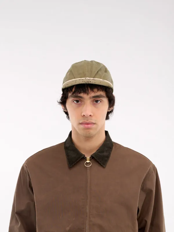 Chino Brim Field Cap (K2410XH525-KHAKI) sold by lorenzo