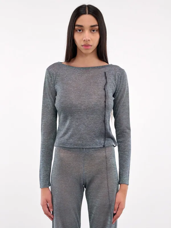 Treasure Long Sleeve (TREASURE-LONGSLEEVE-DARK-GREEN) sold by lorenzo