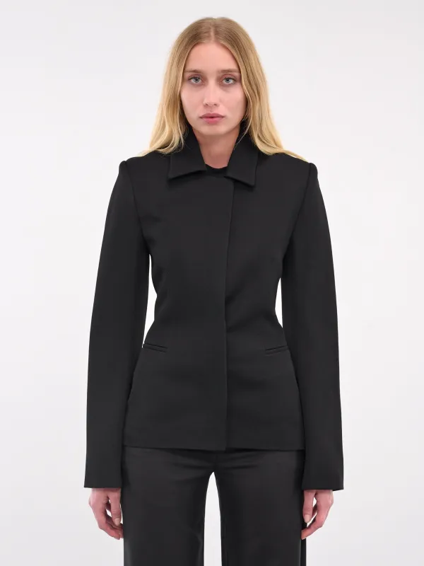 Parise Jacket (J-097-NERO) sold by lorenzo