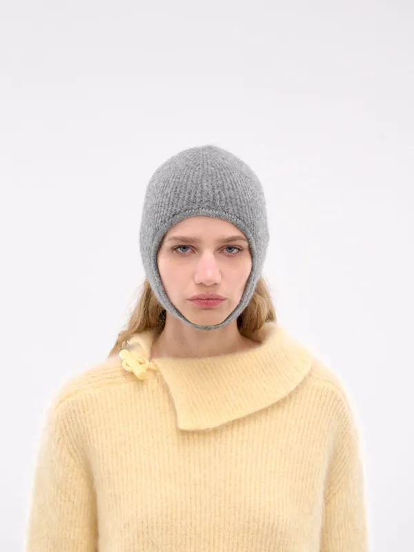 The Gros Grain Hood (246AC665-5217-DARK-GREY) sold by lorenzo