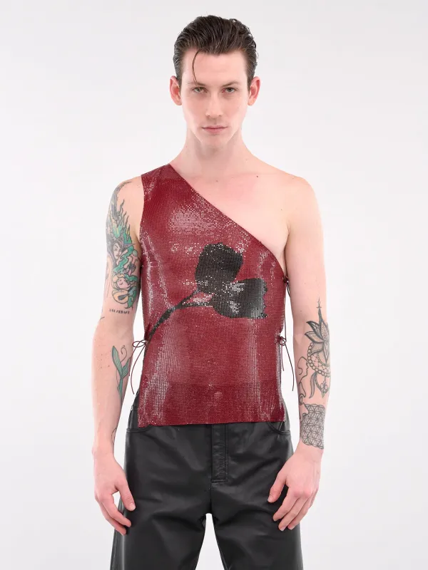 Jay Top (TP026-W-METAL-RED) sold by lorenzo