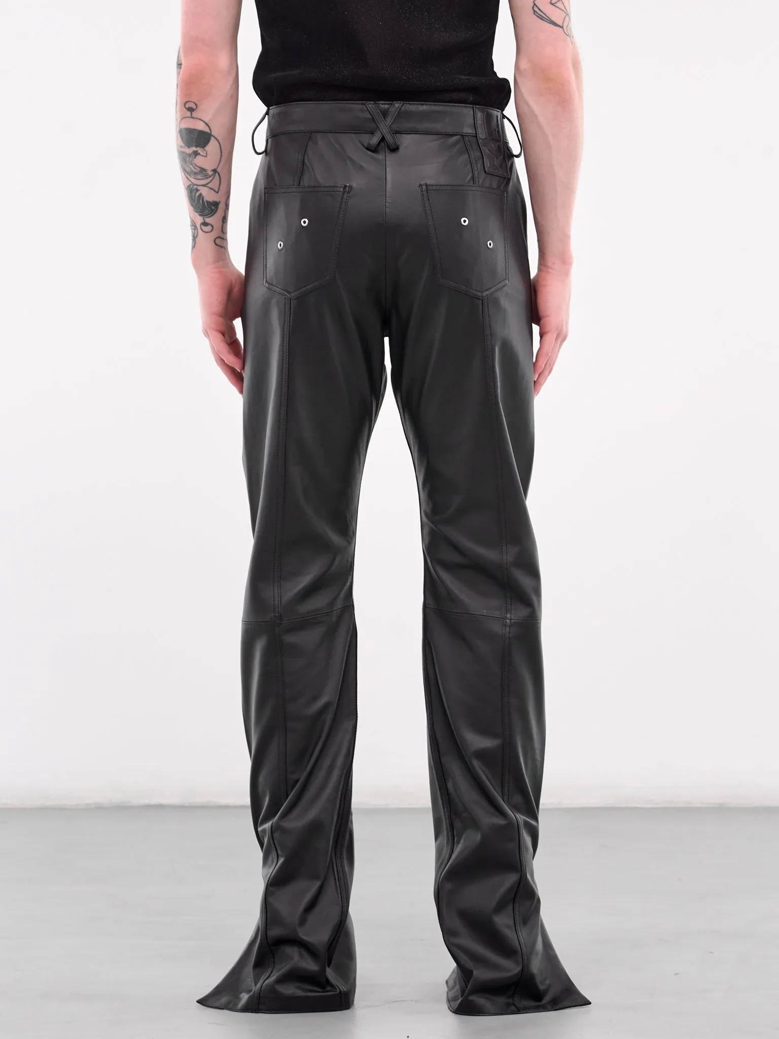 Candy Pants (PT011-M-LEA-BLACK) sold by lorenzo product image thumbnail 3