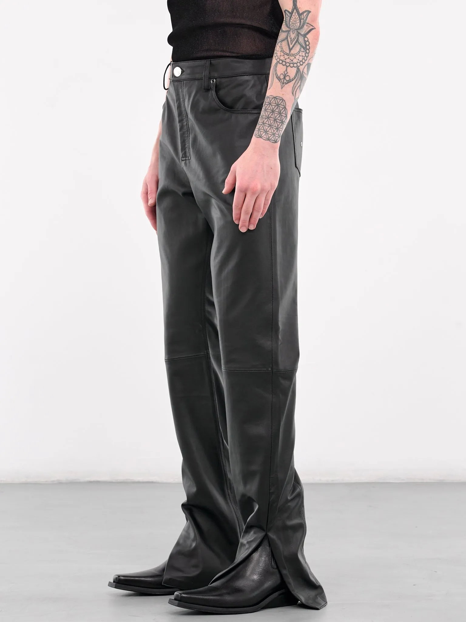 Candy Pants (PT011-M-LEA-BLACK) sold by lorenzo product image thumbnail 2