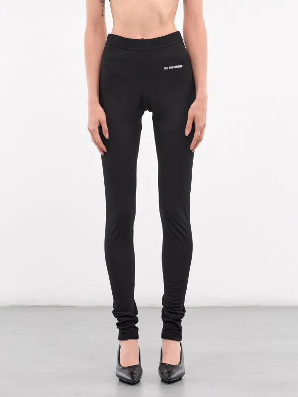 Logo Leggings (J40KA0029-J70021-BLACK) sold by lorenzo