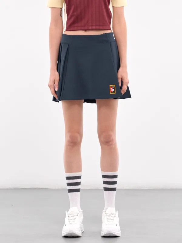 Yoon Mini Skirt (FZ0278-478-BLUE) made by Nike