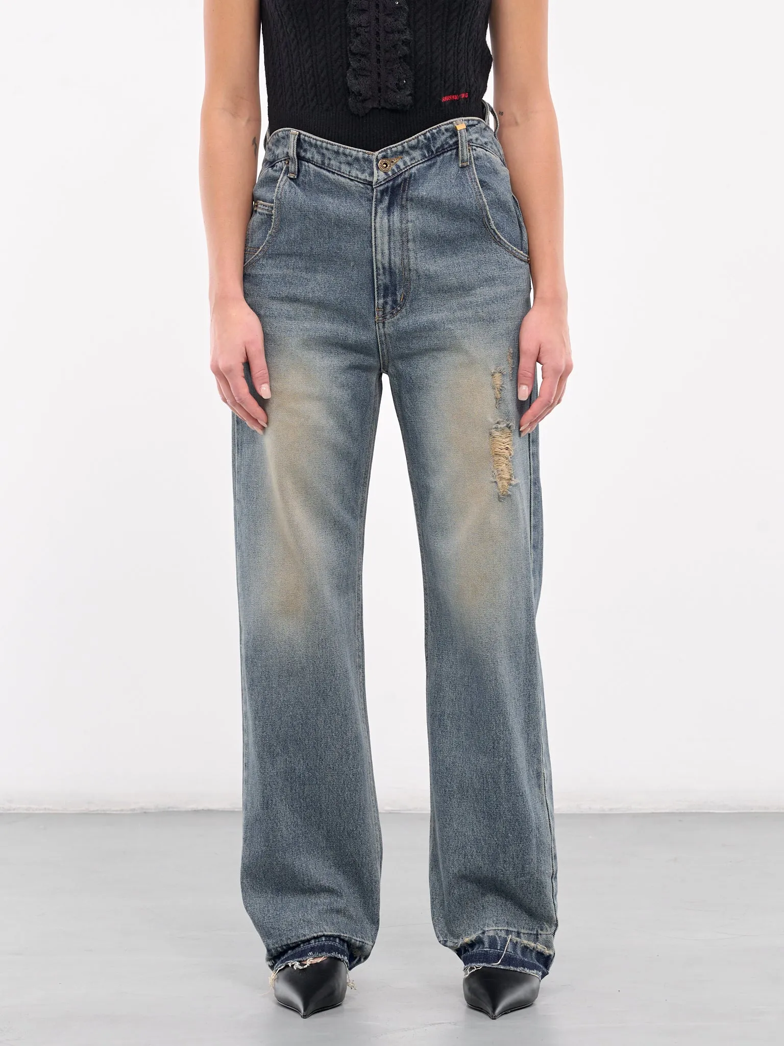 Heart-Shaped Jeans (DP3-24-323-W-BLUE) sold by lorenzo