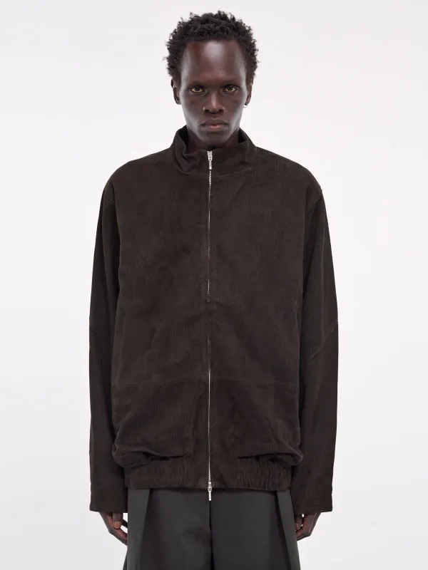 Steel Blouson (LTH-104-01-DARK-BROWN-STRIPE) sold by lorenzo