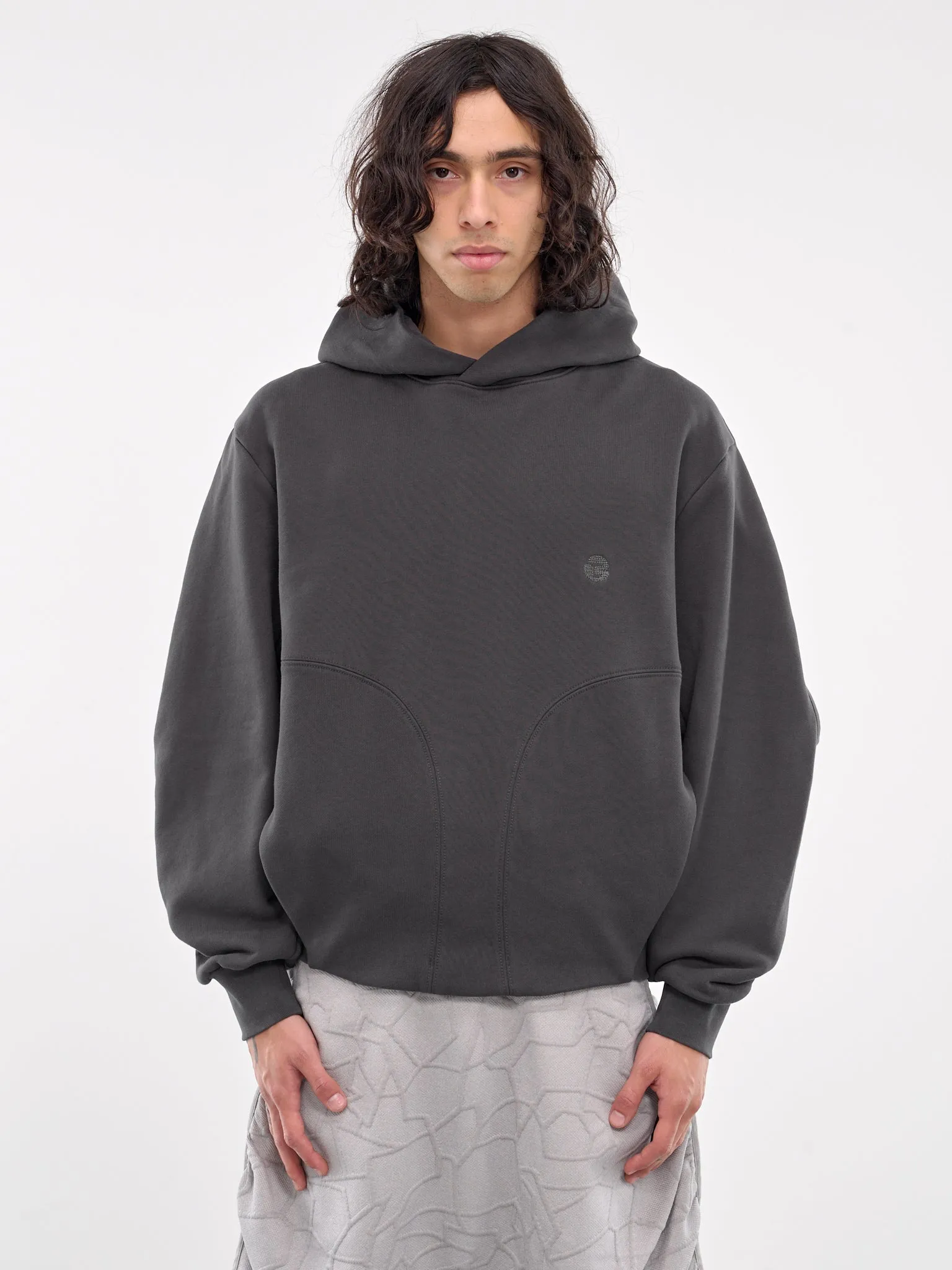 Novak Stadium Hoodie (PTKNSH01B-DARK-GREY) sold by lorenzo