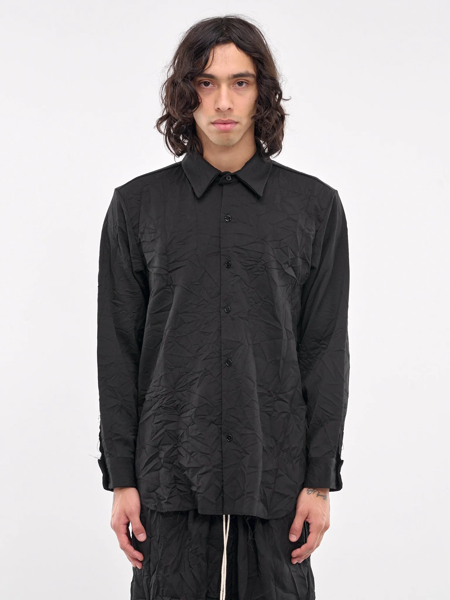 Wrinkled Shirt (04-05-01-BLACK) sold by lorenzo