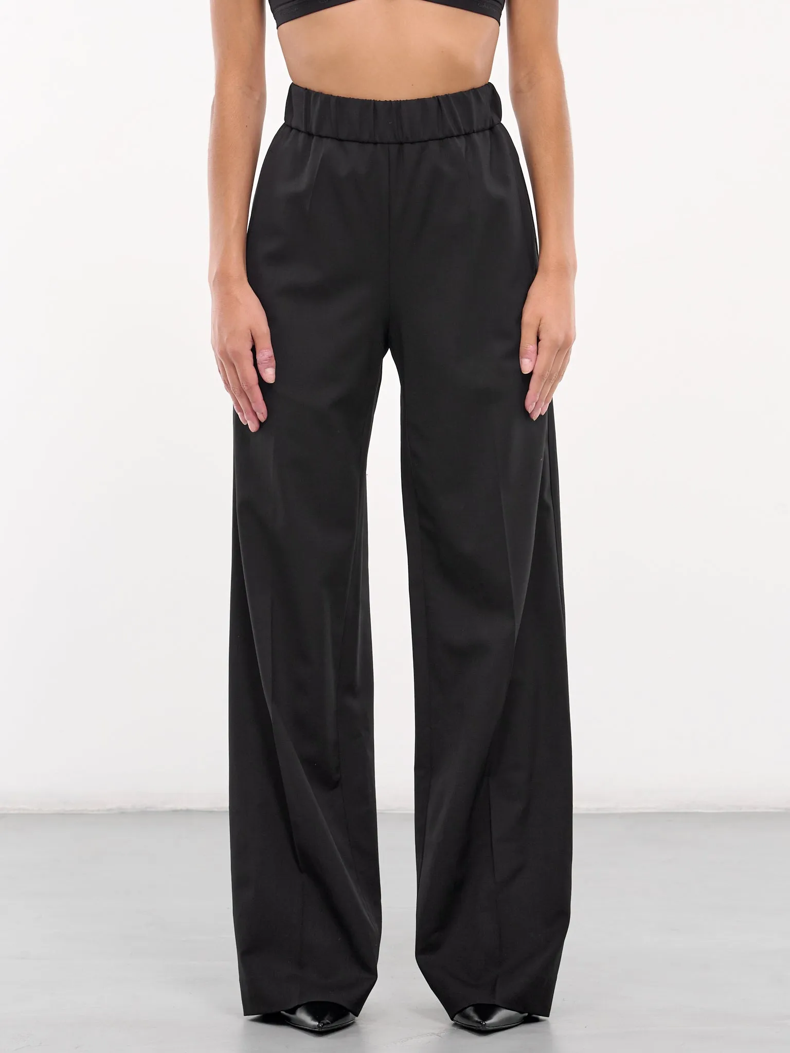 Stretch Wool Twill Trousers (FTC51T-FUBGC-BLACK) sold by lorenzo