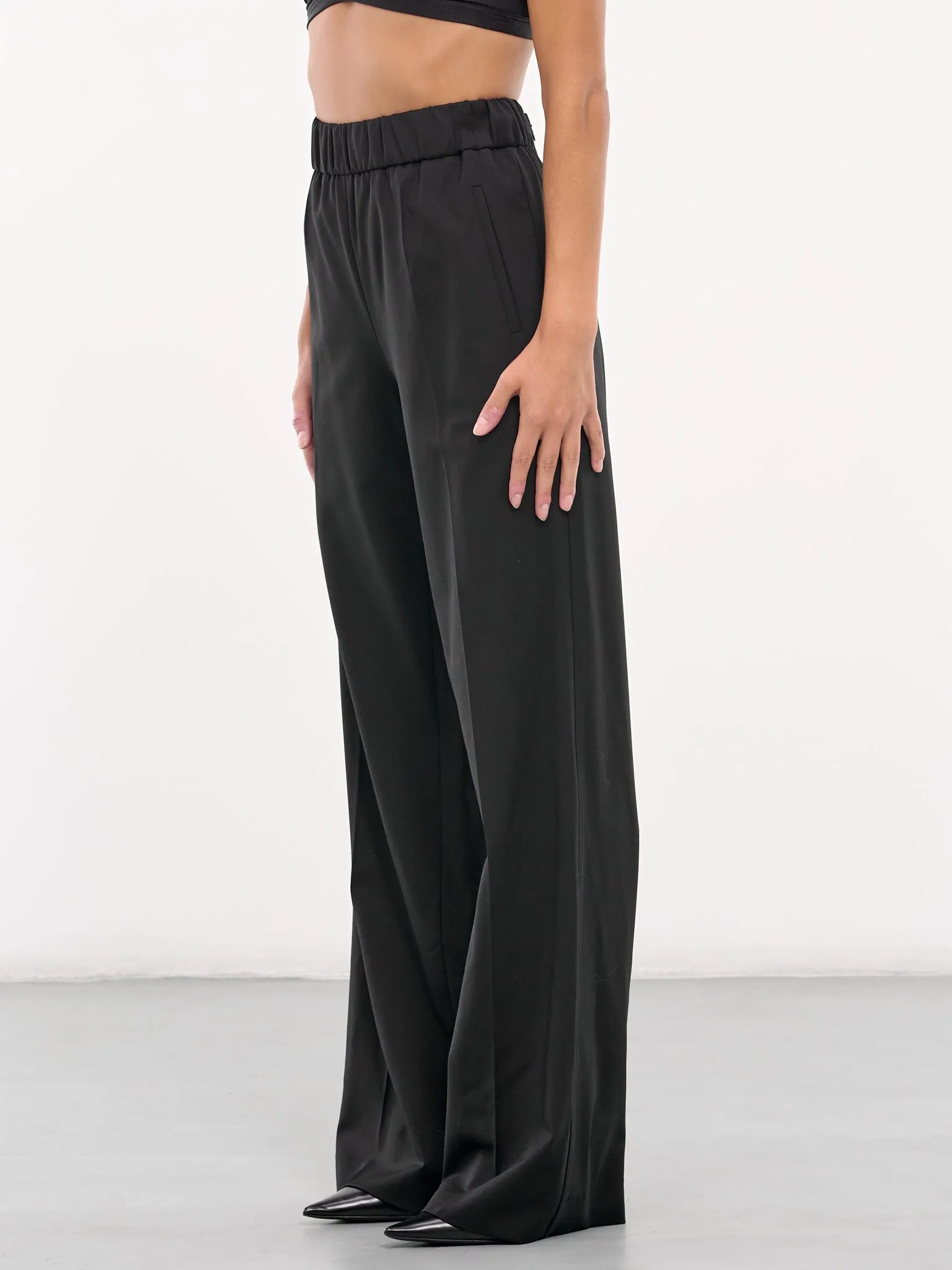 Stretch Wool Twill Trousers (FTC51T-FUBGC-BLACK) sold by lorenzo product image thumbnail 2