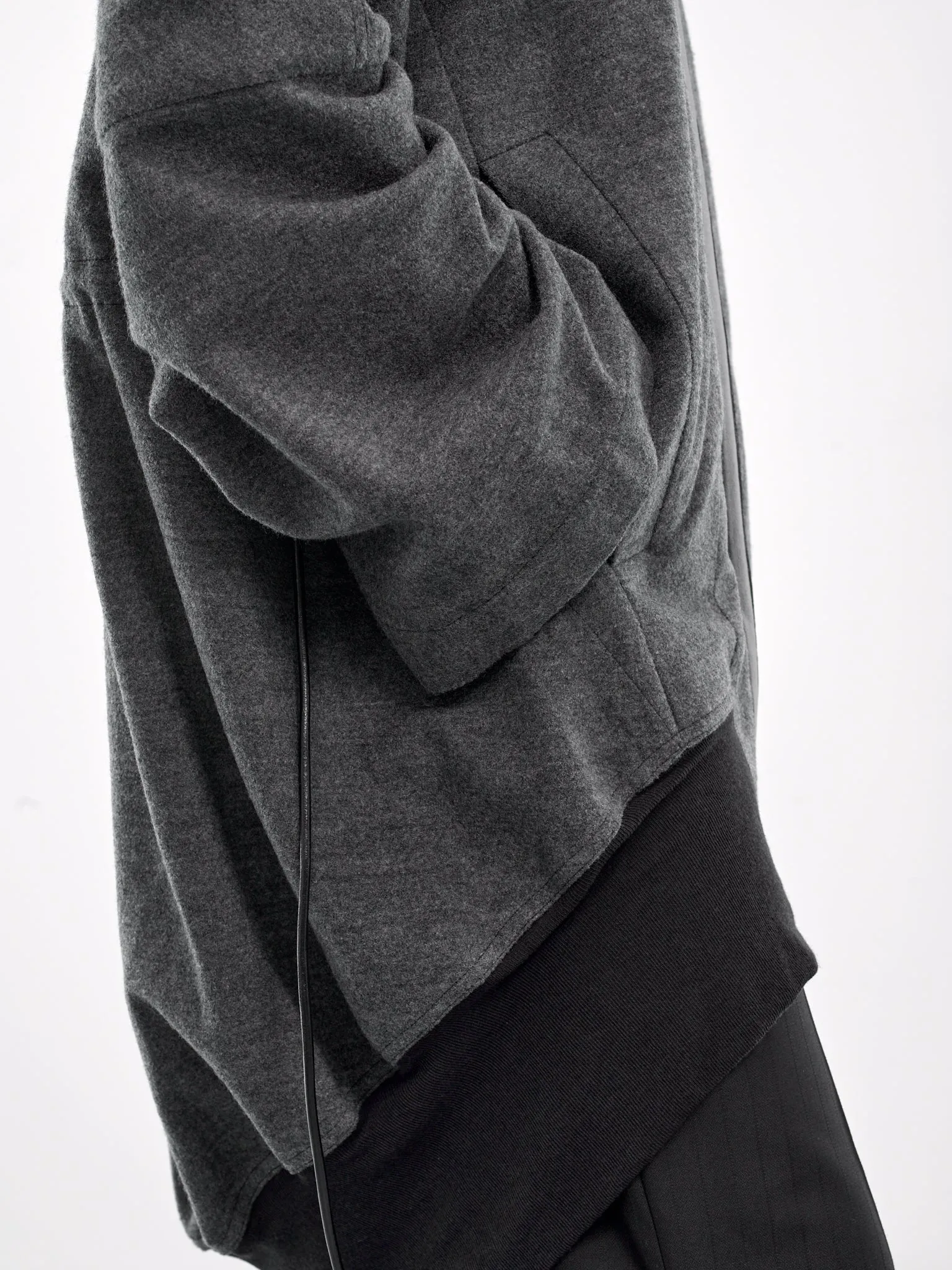 Hanger Hooded Jacket (T35-CHARCOAL) sold by lorenzo product image thumbnail 4