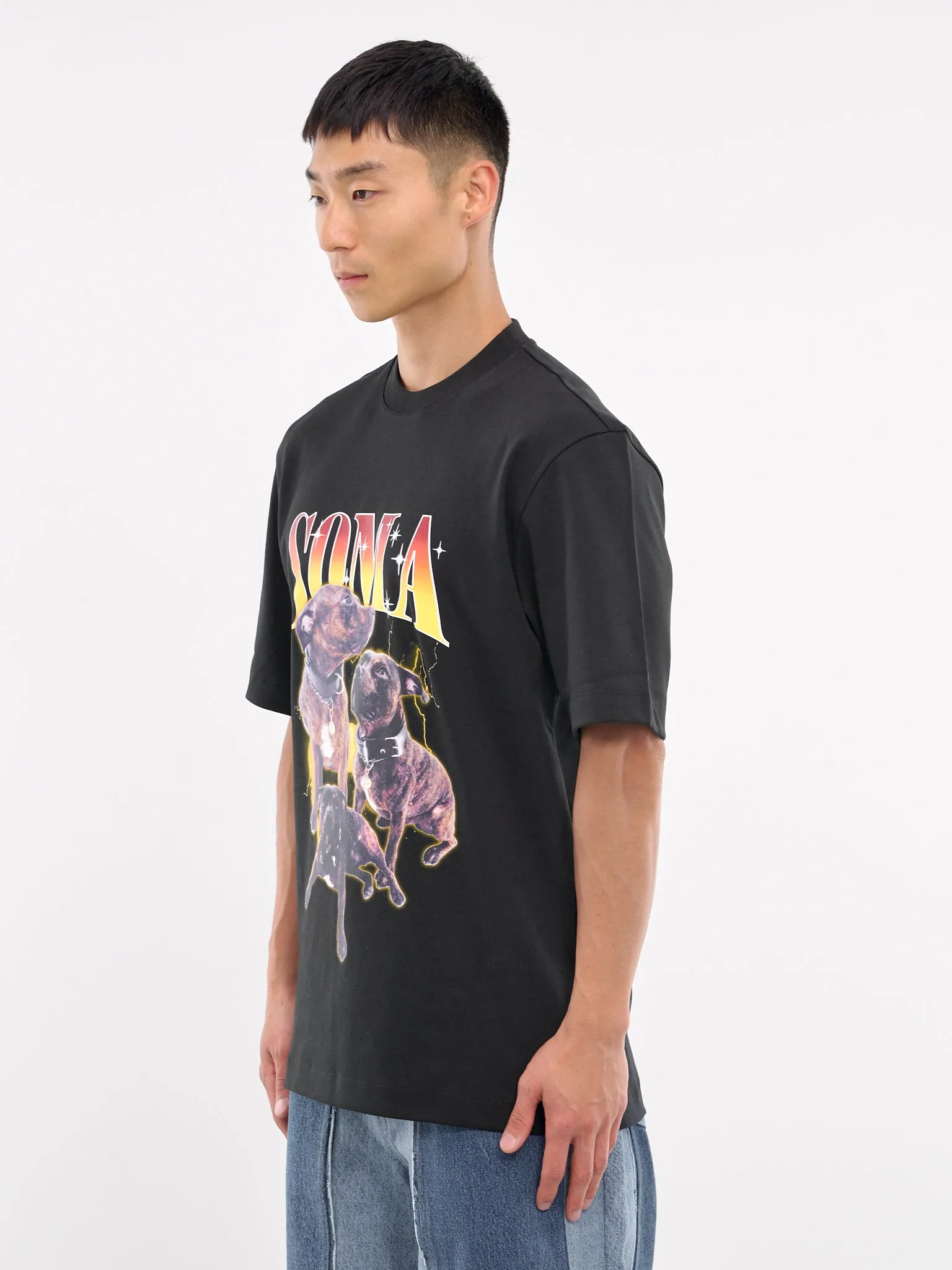 Graphic Tee (UTT001A-CJER0062-BLACK-SOMA-PR) sold by lorenzo product image thumbnail 2