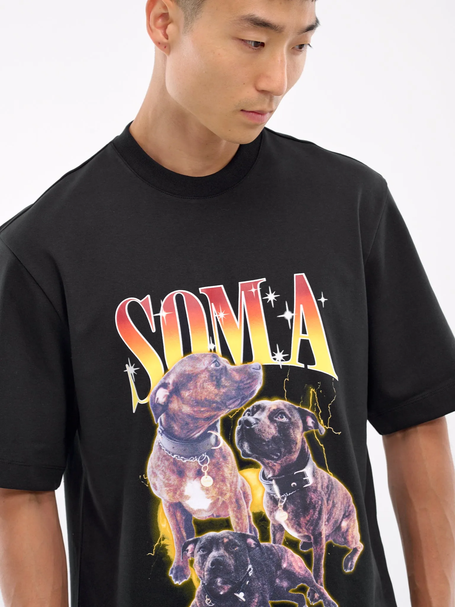Graphic Tee (UTT001A-CJER0062-BLACK-SOMA-PR) sold by lorenzo product image thumbnail 5