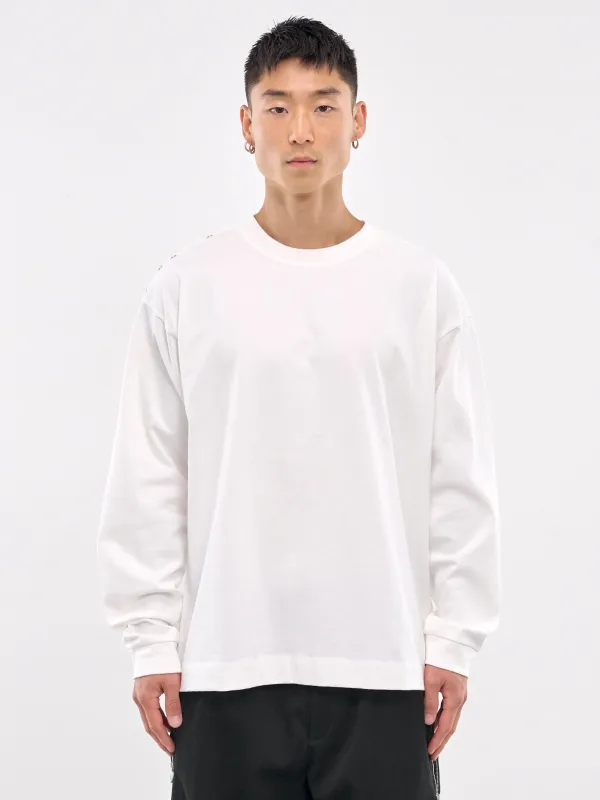 Cotton Jersey Tee (TE-SQ3-412-020-WHITE) sold by lorenzo