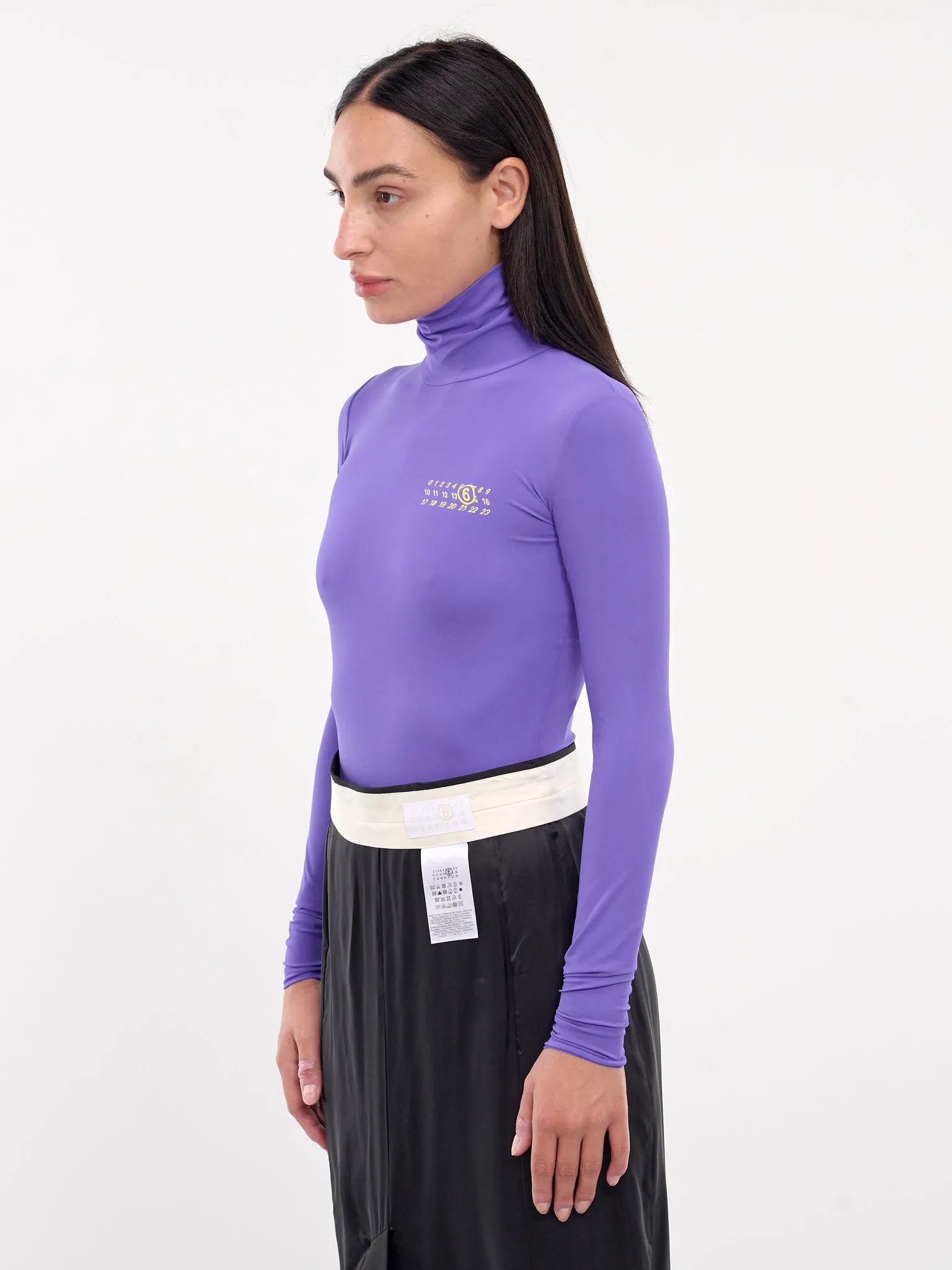 Jersey Bodysuit (S62NA0076-M20039-PURPLE) sold by lorenzo product image thumbnail 2