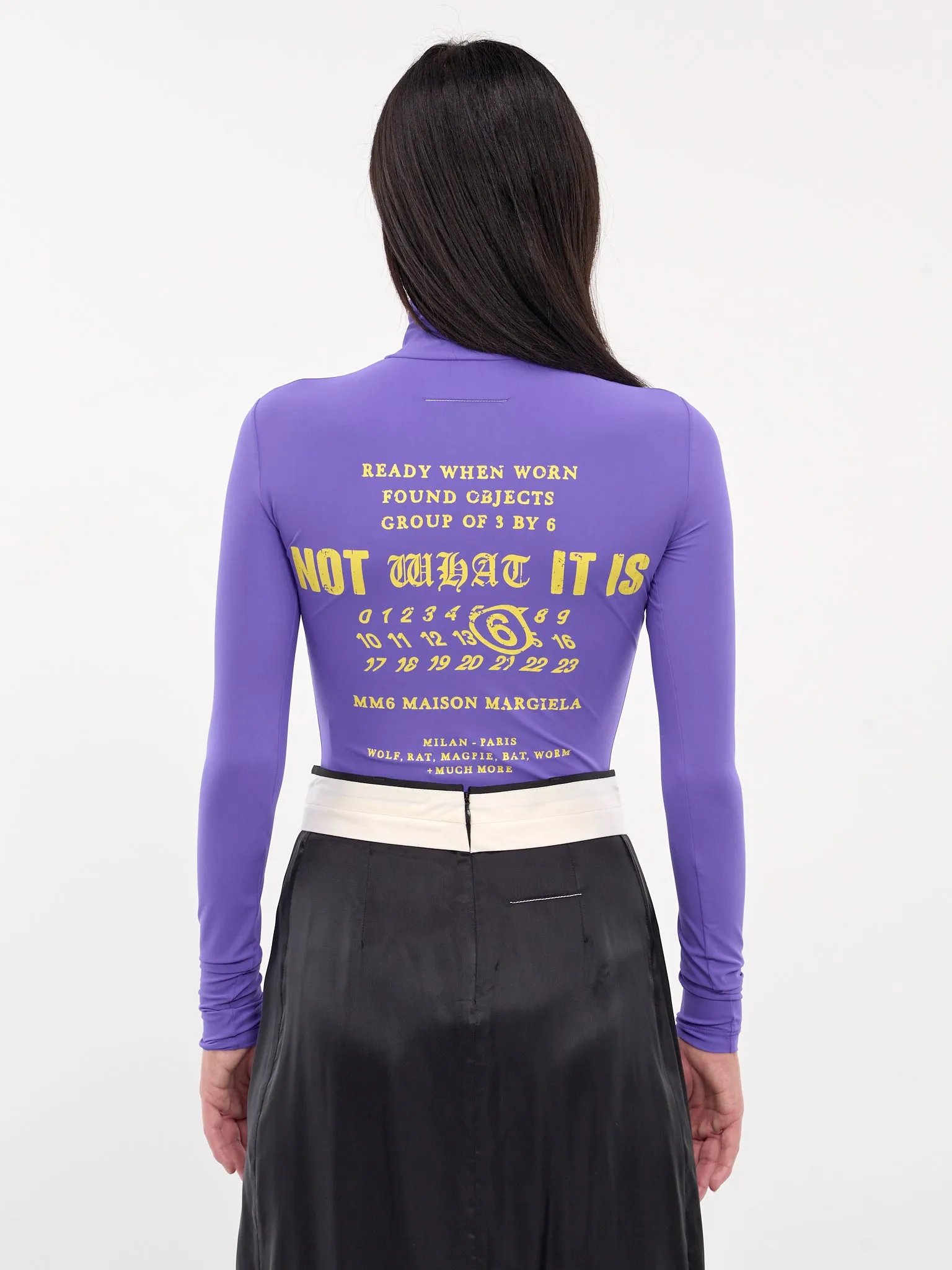 Jersey Bodysuit (S62NA0076-M20039-PURPLE) sold by lorenzo product image thumbnail 3