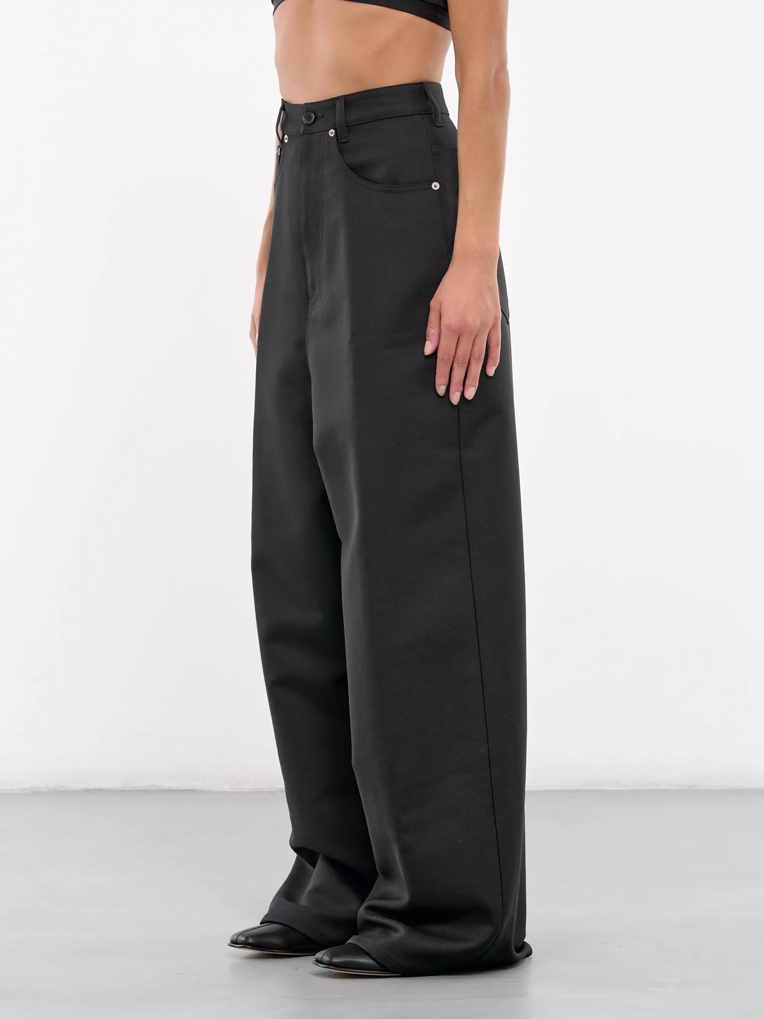 5-Pocket Trousers (S62LB0173-M35222-BLACK) sold by lorenzo product image thumbnail 2