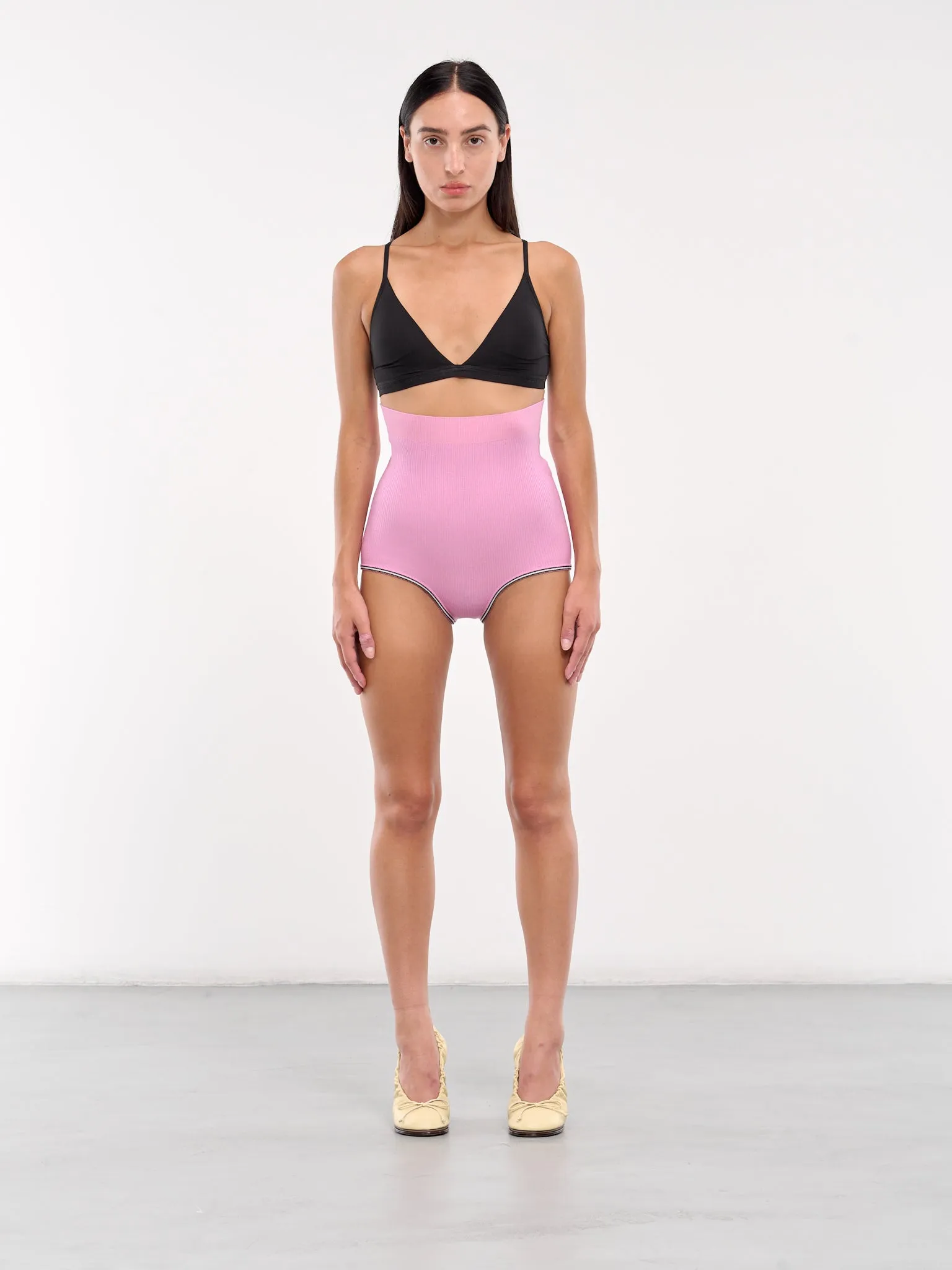The Spiaggia Knit Shorts (243KN508-2414-MULTI-PINK) sold by lorenzo