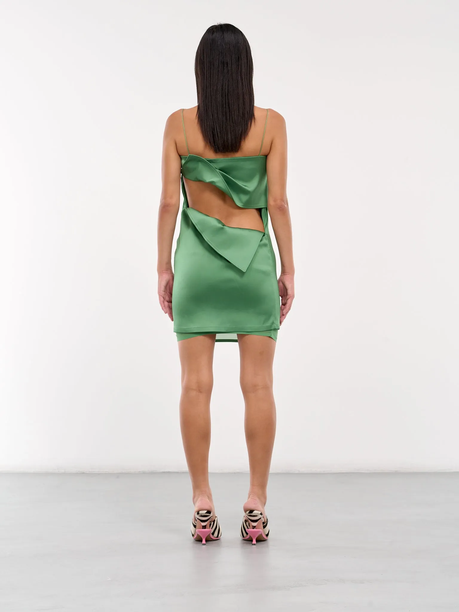 The Elica Dress (243DR174-1602-GREEN) sold by lorenzo product image thumbnail 3