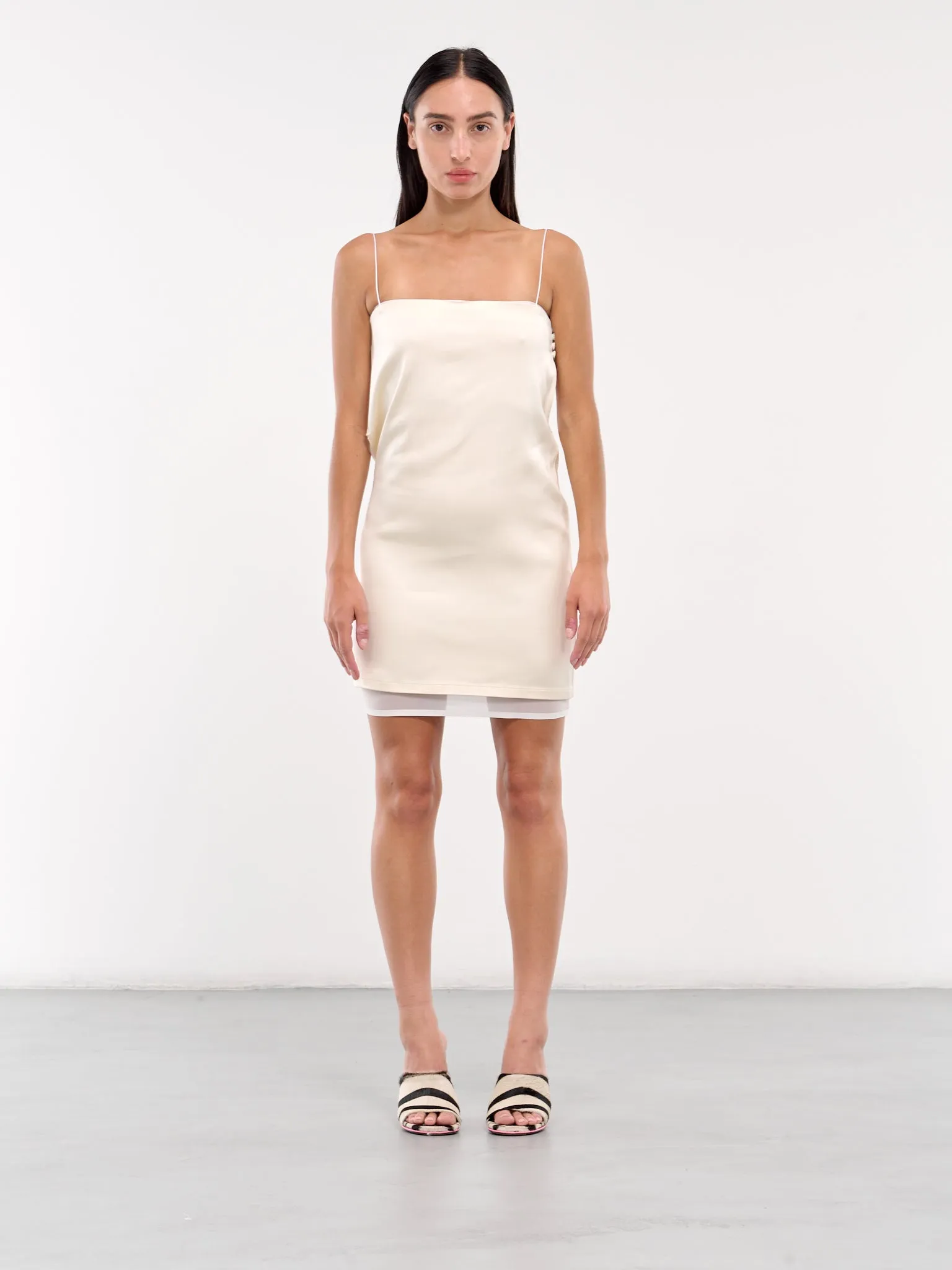 The Elica Dress (243DR174-1602-WHITE) sold by lorenzo