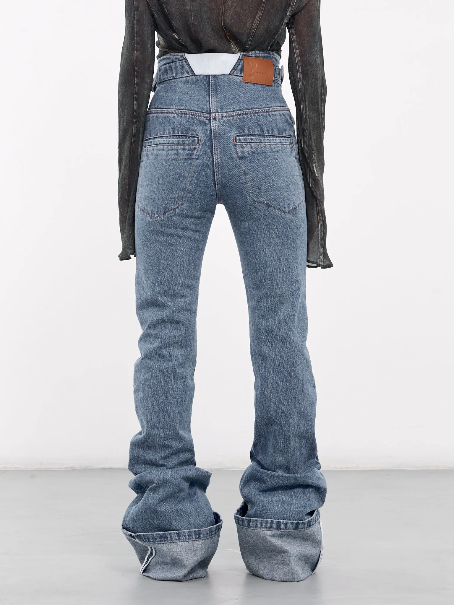 Baggage Pants (LOF4MT09AP-TE427-BLUE) sold by lorenzo product image thumbnail 3