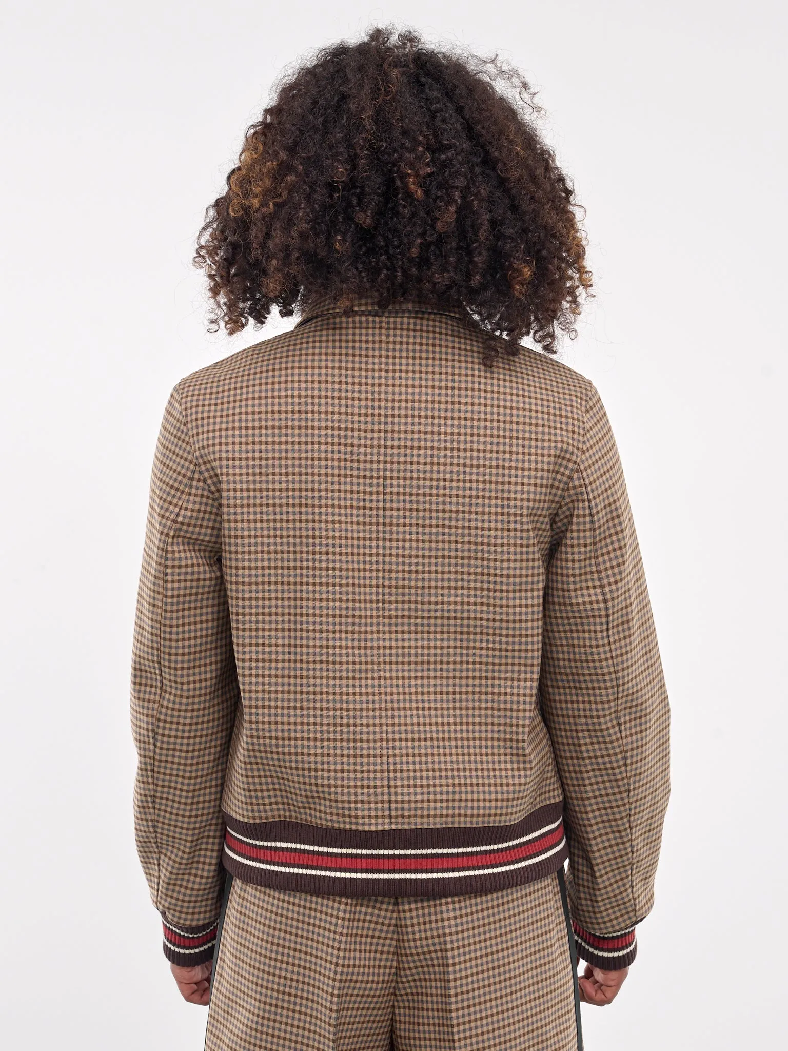 Homecoming Varsity Jacket (JA10-CO03-8890-BEIGE-BROWN) sold by lorenzo product image thumbnail 3