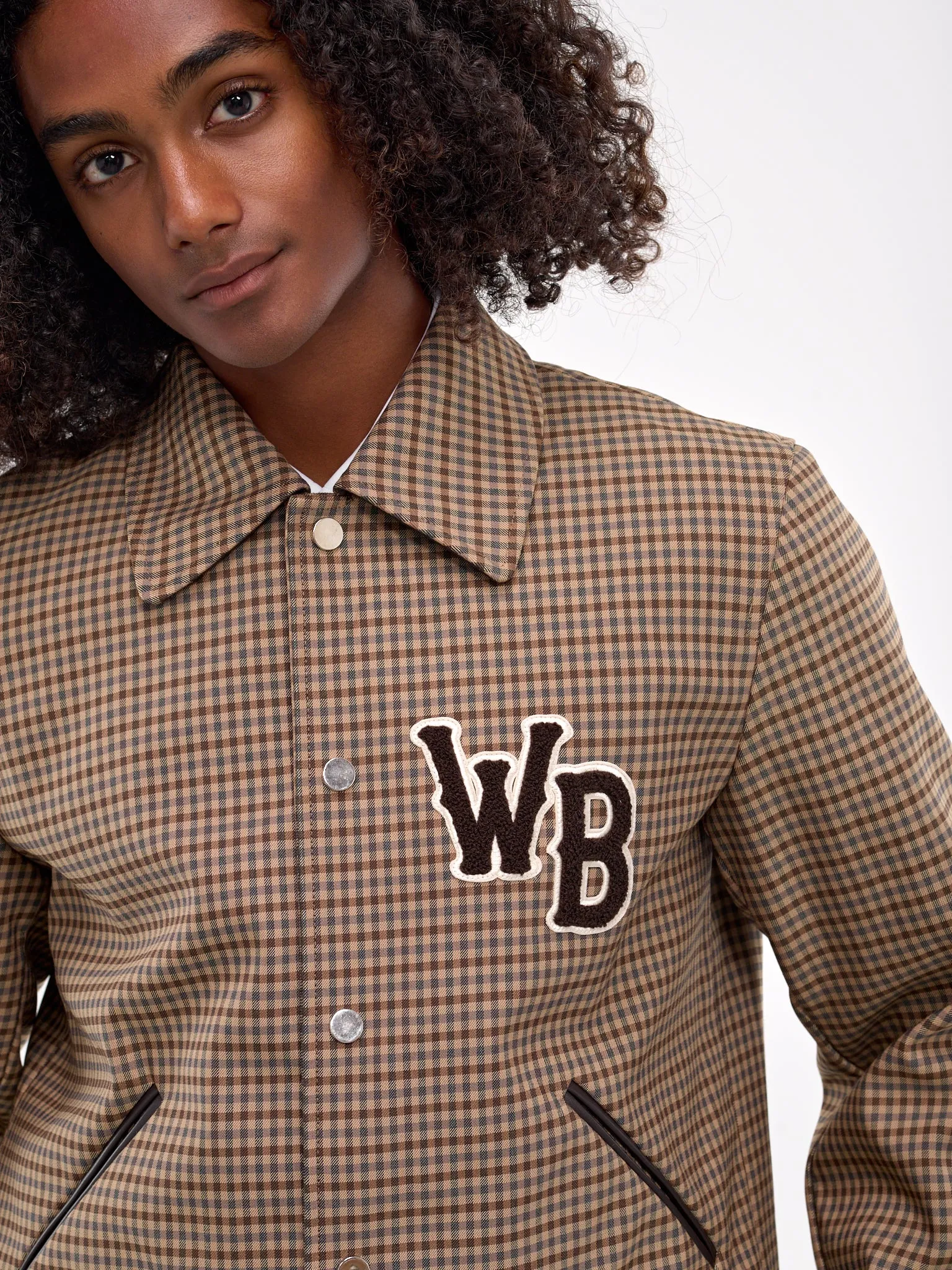 Homecoming Varsity Jacket (JA10-CO03-8890-BEIGE-BROWN) sold by lorenzo product image thumbnail 5