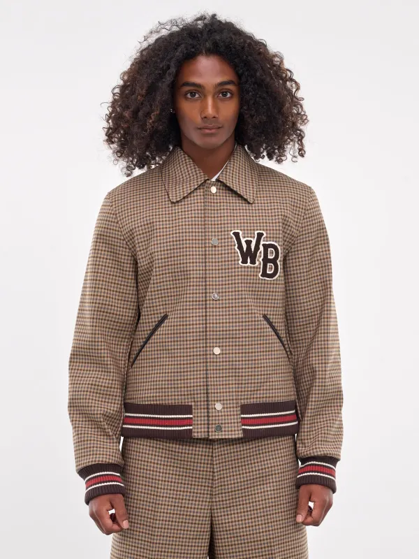 Homecoming Varsity Jacket (JA10-CO03-8890-BEIGE-BROWN) sold by lorenzo