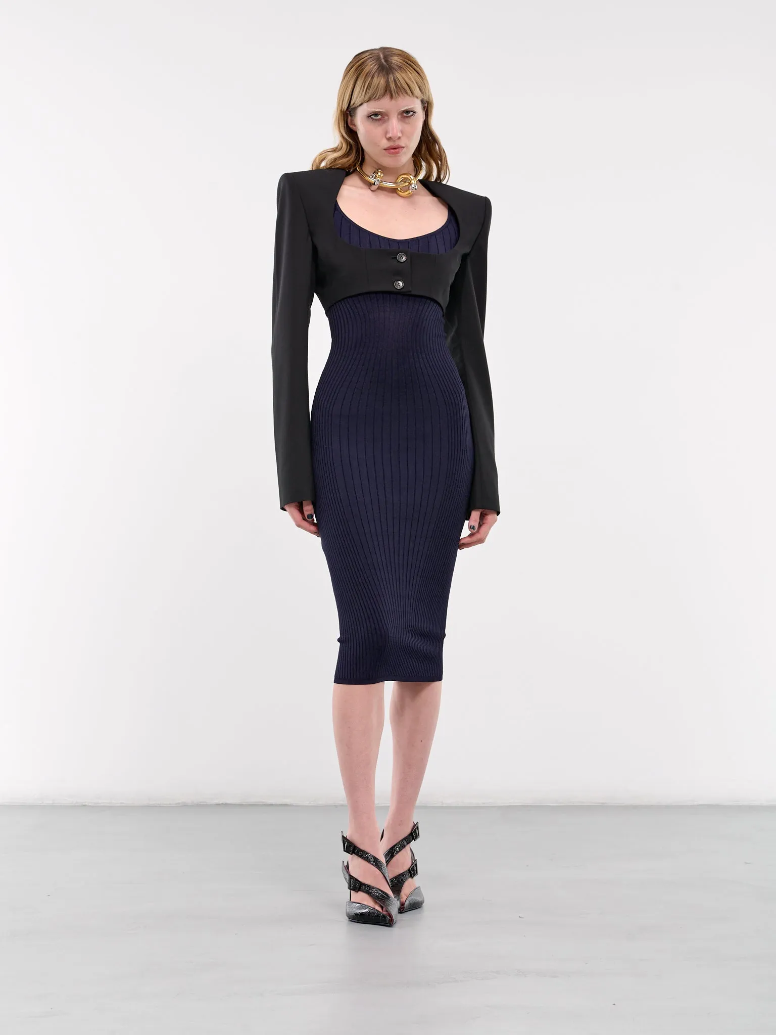 Cut-Out Pumps (SC072-TL001-BLACK) sold by lorenzo product image thumbnail 5